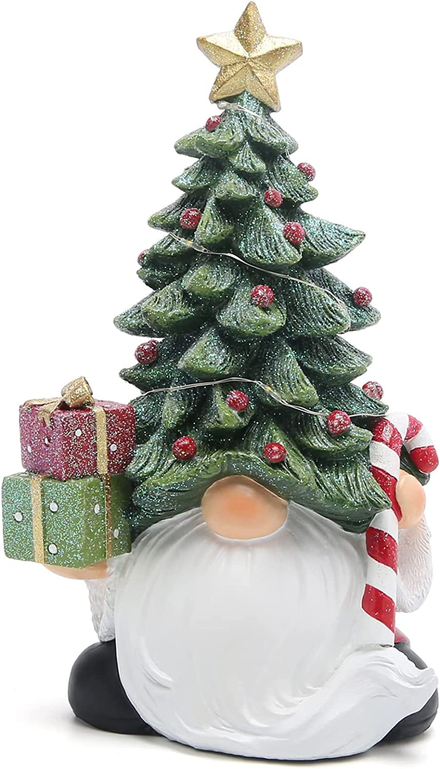 Christmas Tree Gnomes Handmade Christmas Resin Gnomes Holiday Present