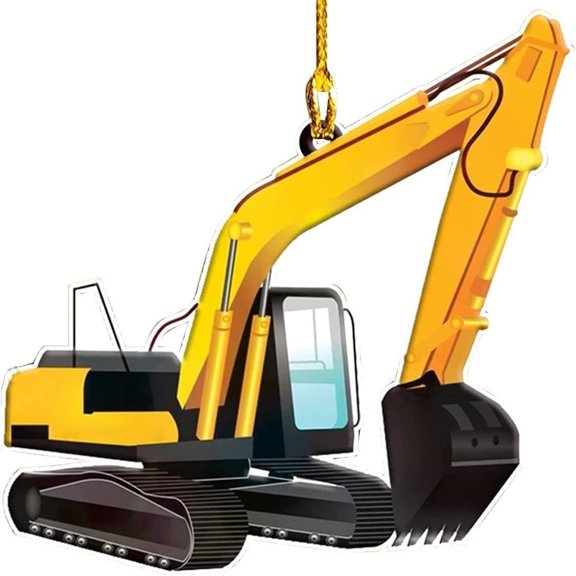 Christmas Tree Hanging Acrylic Decoration, 2D Flat Design With Cute And Unique Style, Exquisite Craftsmanship For Festive Home Wall And Tree Ornament