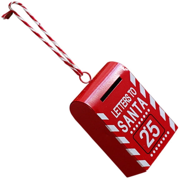 Christmas Tree Hanging Ornament Mailbox Pendant Christmas Decorative Supplies For Home Office Party Hanging Decor