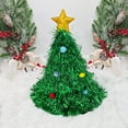 thumbnail image 1 of Christmas Tree Hat - Festive Party Dress Headdress & Holiday Decoration, Cute Gift Hat For Christmas Gatherings, Adds Fun To Party Outfits, Suitable For Holiday Celebrations, 14.3*18.8in, 1 of 6