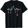 thumbnail image 1 of Christmas Tree Heartbeat Funny Nurse T-Shirt TShirt, 1 of 4