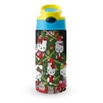 Christmas Tree Hello Kitty Kids Insulated Water Bottle 12oz BPAFREE