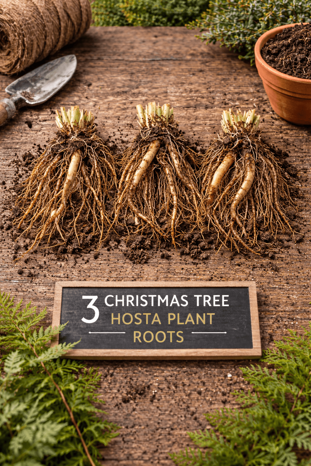 Christmas Tree Hosta Plant Roots for Planting Stunning Color 3 Roots ...