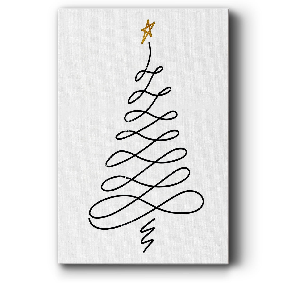 Christmas Tree III- Gallery Wrapped Canvas