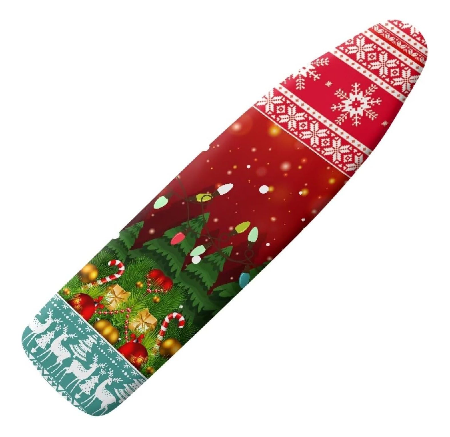 Christmas Tree Ironing Board Cover and Pad Standard Size with Elastic