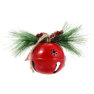Jingle Bell Ornaments (Small Version) - 12 Pack - Assorted Silver/Red/ –  Haute Decor