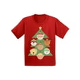 thumbnail image 1 of Christmas Tree Kids Shirt Xmas Toddler T-Shirt for Children Girls Boys Santa Deer Animals Happy Holidays Gifts, 1 of 4