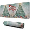 thumbnail image 1 of Christmas Tree Large Gaming Mouse Pad Extended Mouse Pads with Stitched Edges, Non-Slip Base, Water Resist Keyboard Pad for Gamer, Office & Home, 31.5 X 11.8 in, 1 of 7