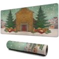 thumbnail image 1 of Christmas Tree Large Gaming Mouse Pad Extended Mouse Pads with Stitched Edges, Non-Slip Base, Water Resist Keyboard Pad for Gamer, Office & Home, 31.5 X 11.8 in, 1 of 7