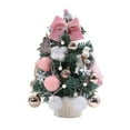 thumbnail image 1 of Christmas Tree With Lights Christmas Decorations 13.77inch Mini Christmas Tree Set with LED Lights,Flocking Beads,Ornaments,and Gift Boxes - Small Tabletop Tree for Table Holiday Decorations, 1 of 7