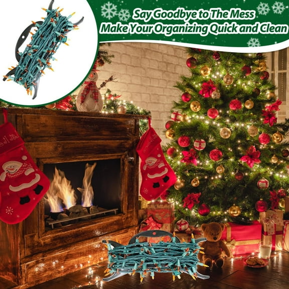 Christmas Tree Lights Storage Holder Multipurpose Lights String Organizer