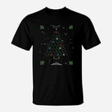 Christmas Tree Made Of Code TShirt - Walmart.com