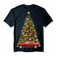 thumbnail image 1 of Christmas Tree Men's T-shirt New Cotton Black Tee XS-5XL, 1 of 5
