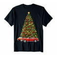 thumbnail image 1 of Christmas Tree Men's T-shirt New Cotton Black Tee XS-5XL, 1 of 5