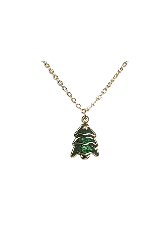 Christmas Tree Necklace