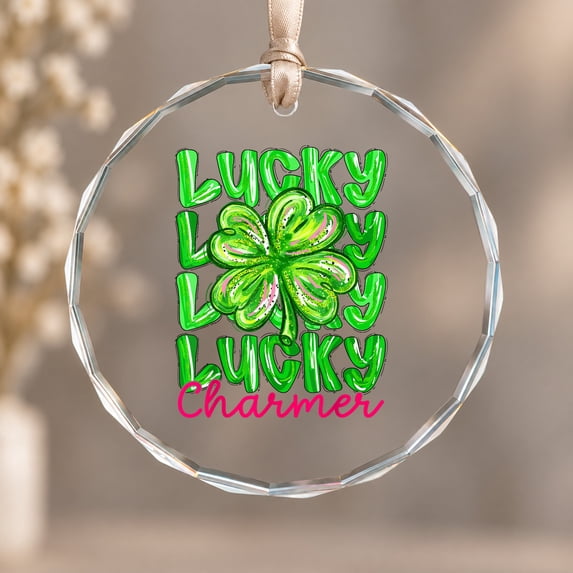Tree Deocrations Christmas Tree Ornament Day Lucky Charmer Preppy Seasonal Home Decor ...