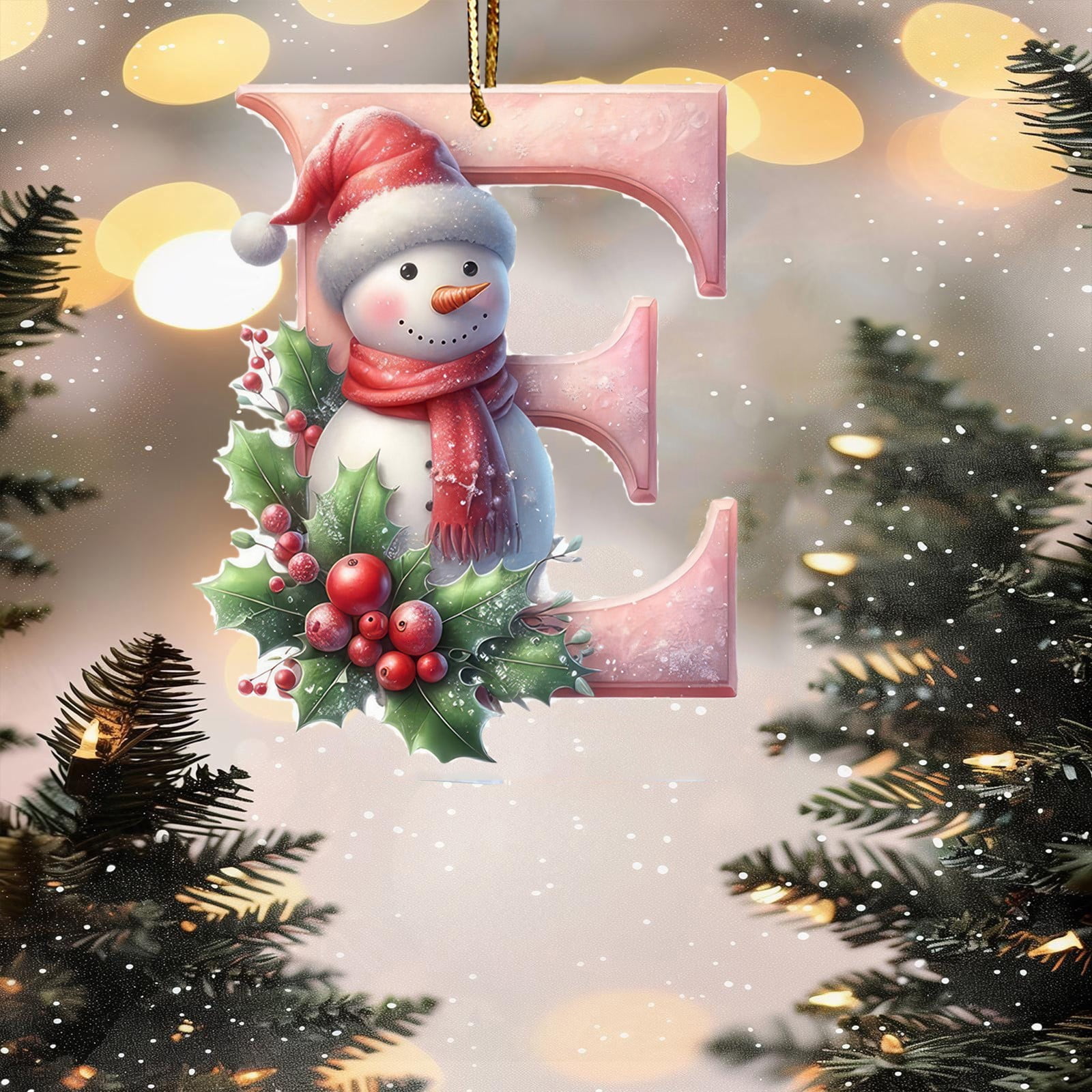 Christmas Tree Ornaments, 2D Baby's Christmas Ornament Gift For New New