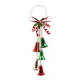 Christmas Tree Ornaments Bell Pendant Wrought Iron Christmas Bell for