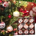 Christmas Tree Ornaments Christmas Decoration Set Red Green And Gold