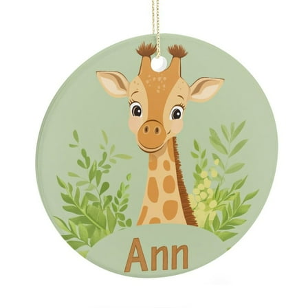 Christmas Tree Ornaments My First Christmas 2025 Personalized Custom 3" Ceramic 2025 Xmas Ornament Baby Boy Girl Gift Ornament Holiday Decor for Xmas Tree