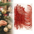 thumbnail image 1 of Christmas Tree Ornaments Hooks, 20 Pcs Ornament Hooks Bendable Metal Wire Hanging Hook Xmas Decorative Hooks for Christmas Tree Holiday Party Decor, 1 of 8