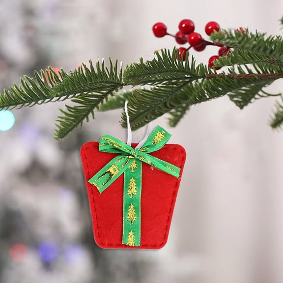 Christmas Tree Ornaments Light Up, Holiday Decorations for Indoor Arrangement and Mantel Display, Family Gathering and Hostess Gift, Festive Decor for Seasonal Celebration and Holiday Party Akmoler