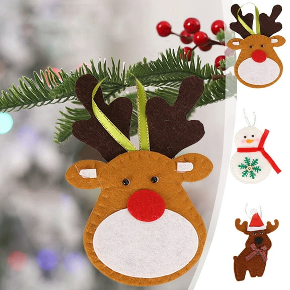 Christmas Tree Ornaments Light Up, Holiday Decorations for Indoor Arrangement and Mantel Display, Family Gathering and Hostess Gift, Festive Decor for Seasonal Celebration and Holiday Party Akmoler