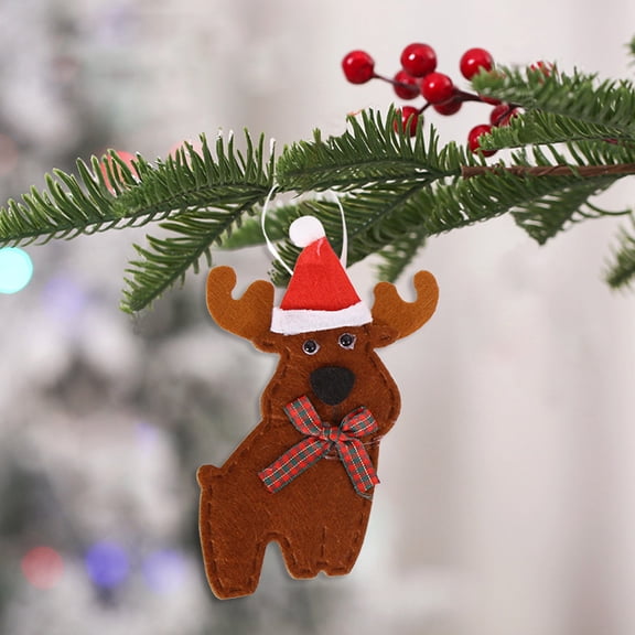 Christmas Tree Ornaments Light Up, Holiday Decorations for Indoor Arrangement and Mantel Display, Family Gathering and Hostess Gift, Festive Decor for Seasonal Celebration and Holiday Party Akmoler