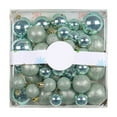 thumbnail image 1 of Christmas Tree Ornaments Set 44pc, Usupdd 3/4/5cm Christmas Ball Decoration Set, Exquisite Festive Hanging Ornaments for Christmas Tree Decor Multiple Colors, Green, 1 of 7