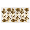 thumbnail image 1 of Christmas Tree Ornaments Set Easy To With Sturdy Hooks & Wire Stands Red & White Design With Elegant Snowflakes Sparkling Decor For Home Weddings Parties Commercial, 1 of 4