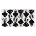 thumbnail image 1 of Christmas Tree Ornaments Set Easy To With Sturdy Hooks & Wire Stands Red & White Design With Elegant Snowflakes Sparkling Decor For Home Weddings Parties Commercial, 1 of 4