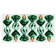 thumbnail image 1 of Christmas Tree Ornaments Set Easy To With Sturdy Hooks & Wire Stands Red & White Design With Elegant Snowflakes Sparkling Decor For Home Weddings Parties Commercial, 1 of 4