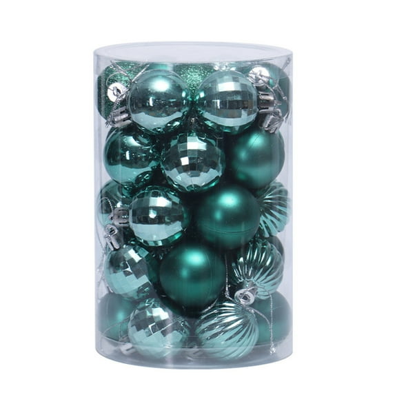 Christmas Tree Ornaments Set Shatterproof Holiday Ornaments Balls For Xmas Decorations(1.18"-2.36")