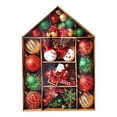 thumbnail image 1 of Christmas Tree Ornaments Set Shatterproof Holiday Ornaments Balls For Xmas Decorations(1.18"-2.36"), 1 of 6