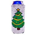 thumbnail image 1 of Christmas Tree Pattern 24 oz. Can Coolie, 1 of 3