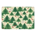 thumbnail image 1 of Christmas Tree Pattern Doormat Non-slip Kitchen Mat Carpet Living Room Welcome Home Hallway Rugs Bathroom Door Mats, 1 of 5