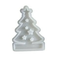 thumbnail image 1 of Christmas Tree Pearl White Tea Light Holder for Decorating Dinning Wedding Xmas Tree Reindeer Candle Holder Fireplace Table Party Decoration, 1 of 5