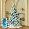 thumbnail image 1 of Christmas Tree Pendants with Shatterproof Design, 24 Pack Baubles Balls Ornaments for Hanging on Tree, for Holiday Tree Decoration and Party Decor, for Home and Office Festive Setup, 1 of 6