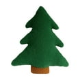 thumbnail image 1 of Christmas Tree Pillow 18 Inch Green Xmas Tree Shaped Plush Pillow Stuffed Christmas Decor for Party Home Sofa Cushion Bed Decorations Holiday Seasonal, 1 of 5