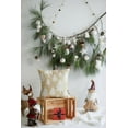 thumbnail image 1 of Christmas Tree Pillow Cover, Neutral Holiday Decorative Pillowcase, Zippered Square Cushion Cover, 1 of 2