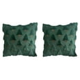 thumbnail image 1 of Christmas Tree Pillow Covers 18x18 Inch Soft Plush Throw Pillow Cases for Couch Sofa Bedroom Living Room Winter Holiday Home Decor Xmas Farmhouse Decorations Festive Seasons, 1 of 5