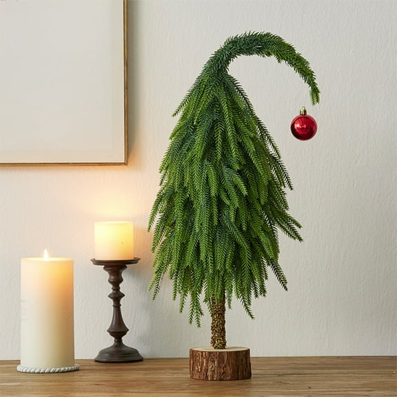 Christmas Tree Pines Tree Simulation Small Christmas Tree Desktop Ornaments Holiday Gifts Decoration