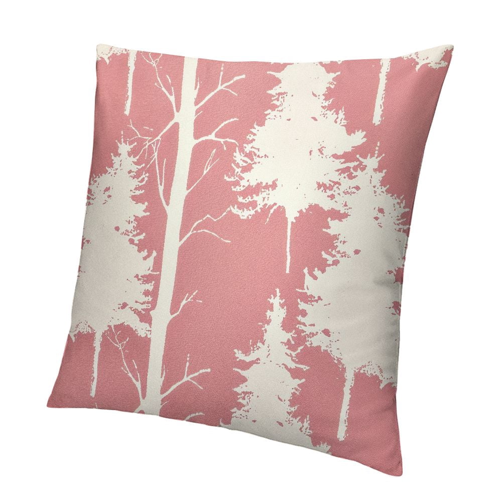 Christmas Tree Pink Pillow Covers Trees Square Throw Pillows For Couch