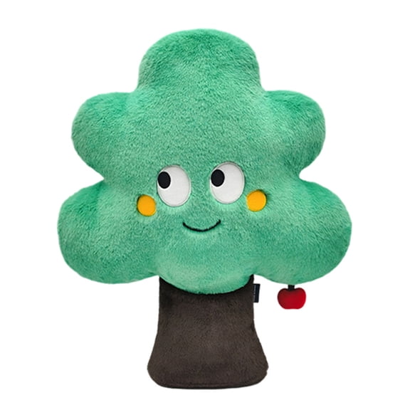 Christmas Tree Plush Toy Throw Pillow Small Tree Plush Doll Tree Plush Pillow Christmas Tree Stuffed Toy for Women Sleeping Backrest Pillow Sofa and Bed Home Decoration Festival Gift Green