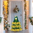 thumbnail image 1 of Christmas Tree Porch Goose Outfit Set, Cute Tree Shaped Holiday Costume Kit, Funny Xmas Tree Outfit Suitable for 23 Inch Large Porch Goose Statue, Christmas Gift, 1 of 6