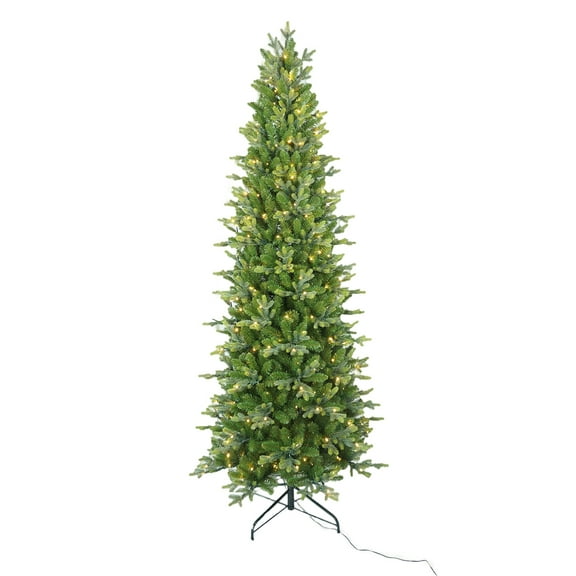Christmas Tree, Pre-lit Realistic Noble Fir w/Glowing Micro LED Lights