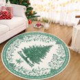 thumbnail image 1 of Christmas Tree Print Non-Slip Door Shiny Area Rugs for Entryway Indoor,Small Washable Kitchen Mats Throw Soft Bathroom Carpet, For Bedroom,Living Room, Laundry, Holiday Home Decoration, 1 of 12