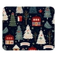 thumbnail image 1 of Christmas Tree Printed Gaming Mousepad Desk Mat, Non-Slip Rubber Bottom Mouse Mat 8.3x9.8 Inch - Suitable for Office and Gaming, 1 of 6