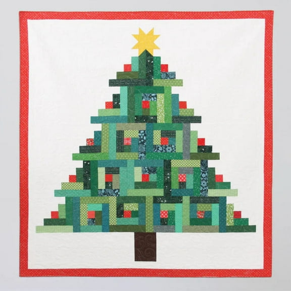 Christmas Tree Quilt Pattern by Cluck Cluck Sew