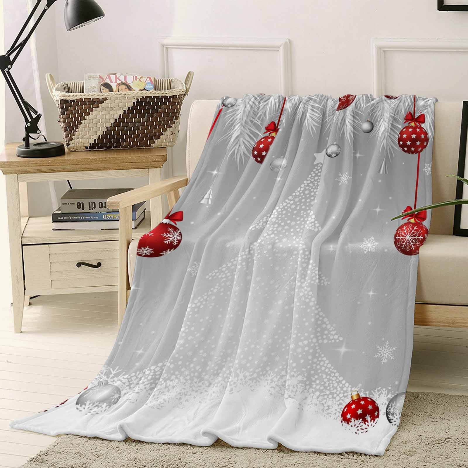 Bigfoot Camping Throw Blanket - Super Soft Flannel Blanket For Sofa Couch Bed Camping Travel - Plush Warm Cozy Bed Quilts Home Decor For All Seasons